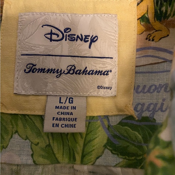 Disney Coastalina Linen Postcard to Paradise Dress Large - Picture 2 of 8